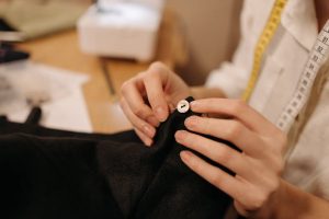 seamstress sewing