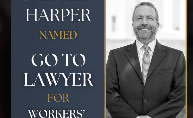 Stephen Harper named Go To Lawyer