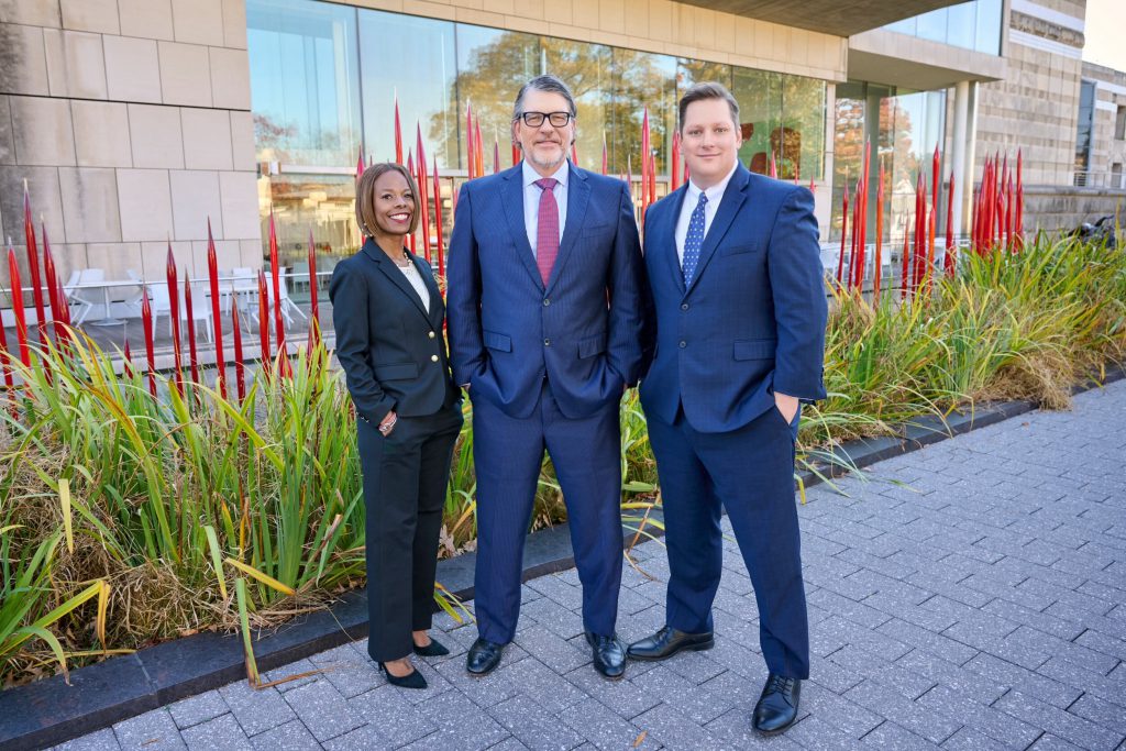 PI edited social Brooke Taylor, Craig Davis, and Jon Wood of Reinhardt | Harper | Davis