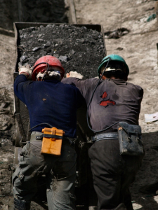 Coal miners in Appalachia, who have a higher risk of black lung